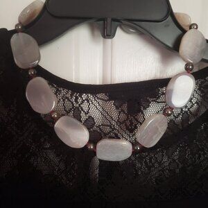 Beautiful Natural looking Stone Necklace